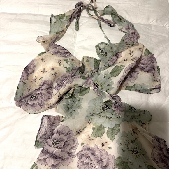 HELLO MOLLY My Sights Mini Dress Green - Picture 9 of 11